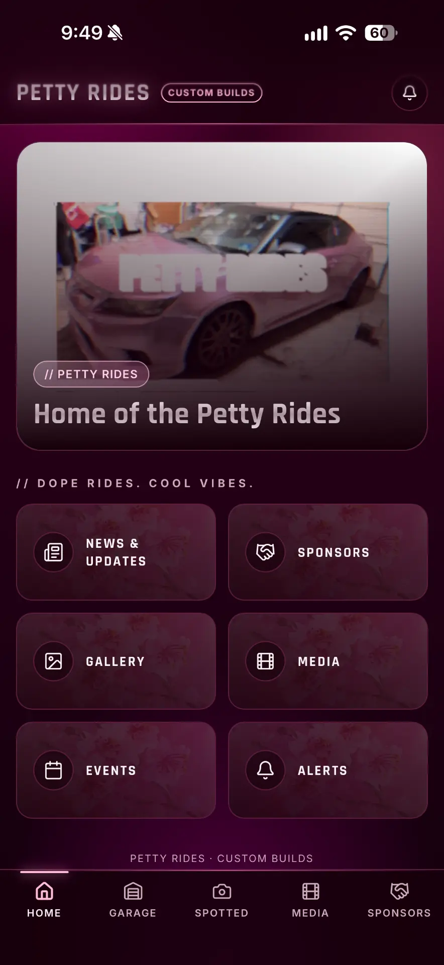 Petty Rides — Home
